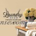 Laundry Quote Peel and Stick Wall Decals   554153615